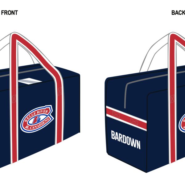 Belle River Jr Canadiens Hockey Bag Thumbnail