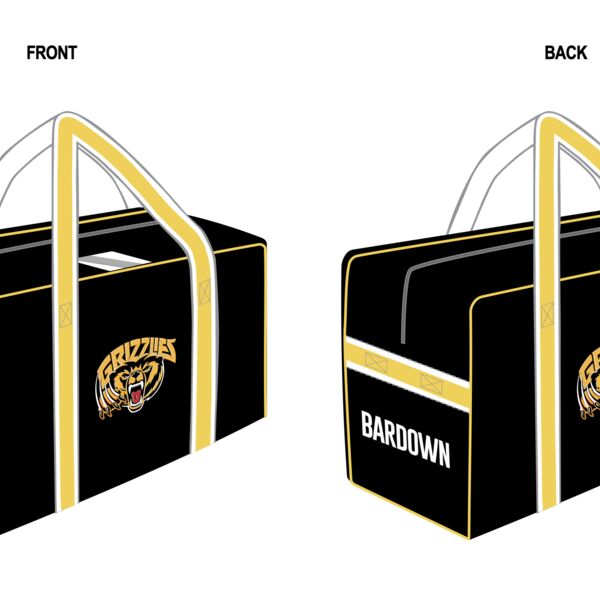 Victoria Grizzlies Hockey Bag Thumbnail