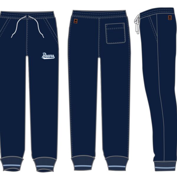 Bears Hockey Custom Cuff Sweatpants Thumbnail